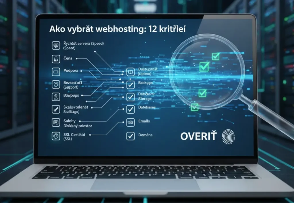 Ako vybrať webhosting